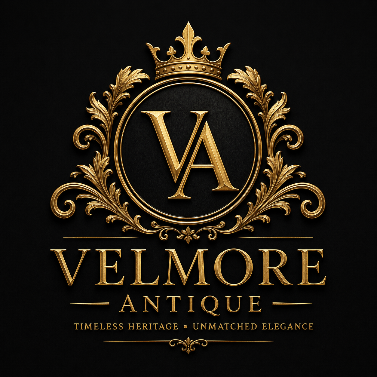 Velmore Antique logo